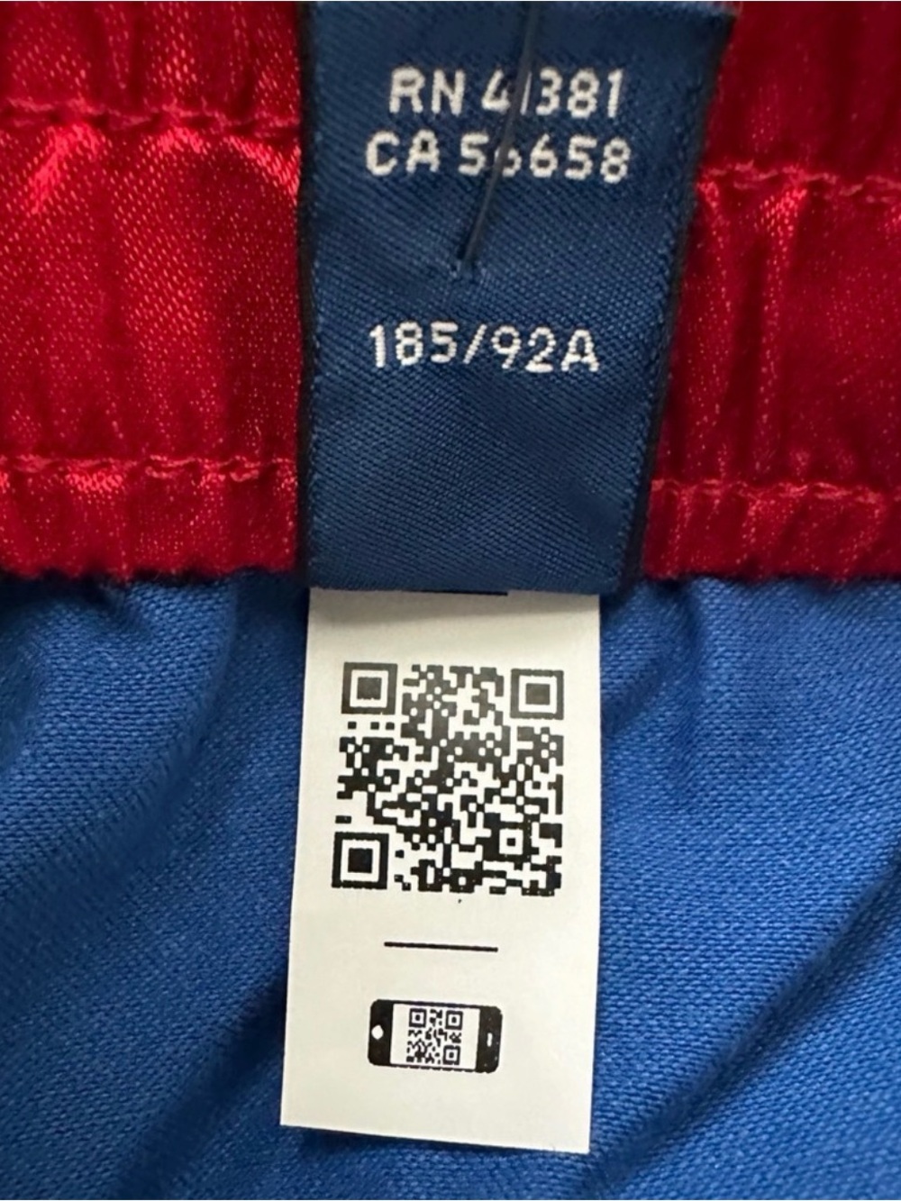Ralph Lauren Blue, Red & White Polo Ball Snap-Front Pants Detail - Picture 6 of 8